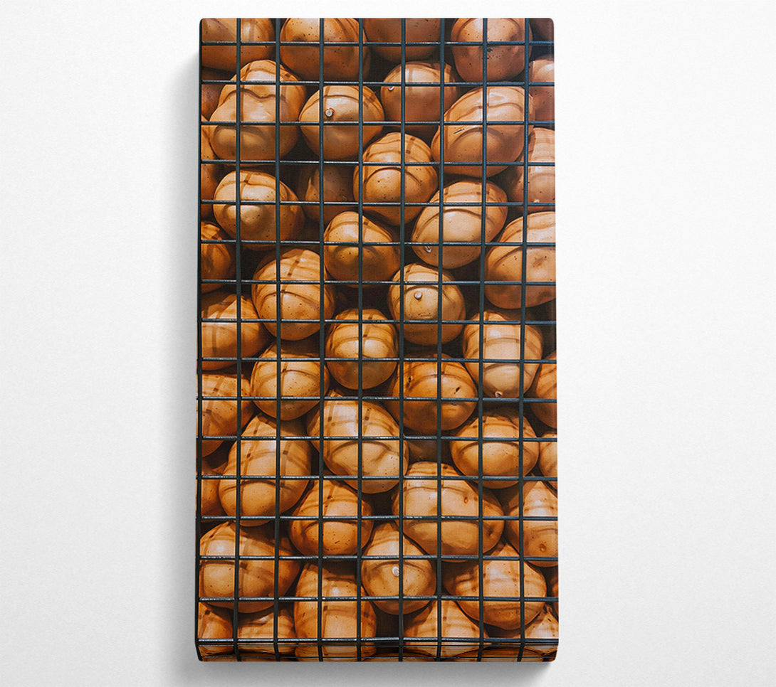  A Canvas Print of Golden Cage Of Plenty Canvas Print