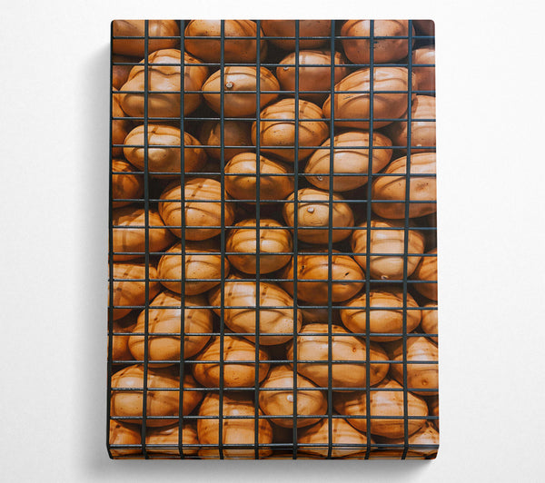  A Canvas Print of Golden Cage Of Plenty Canvas Print