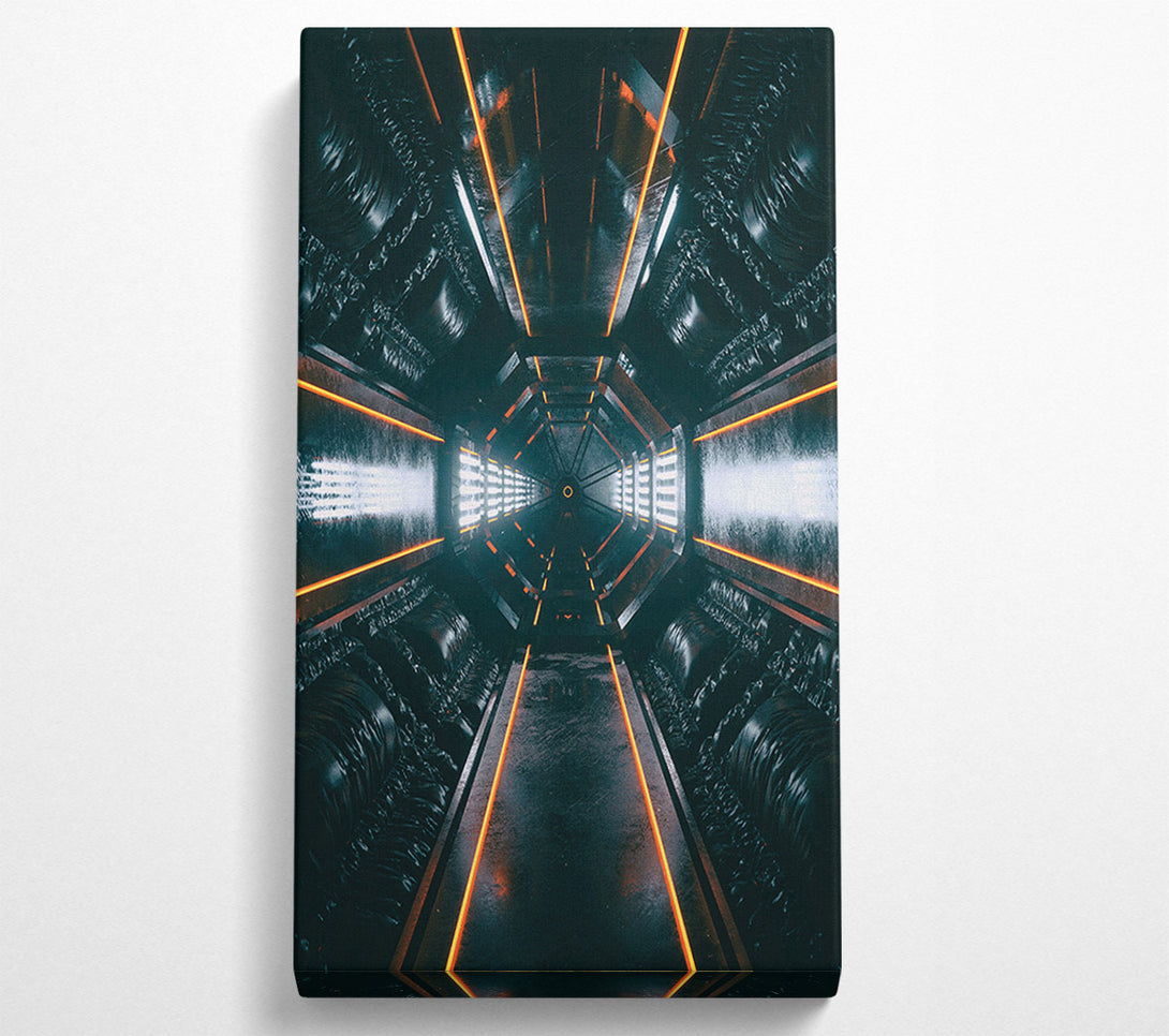  A Canvas Print of Cyber Cell Canvas Print