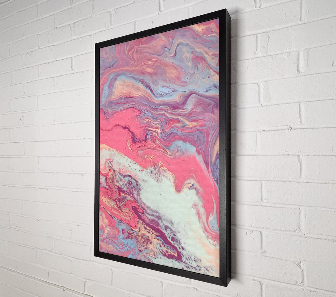  A Canvas Print of Pink Swirling Dreamscape Canvas Art
