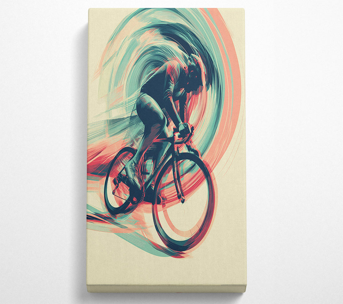  A Canvas Print of Cycle Wave Canvas Art