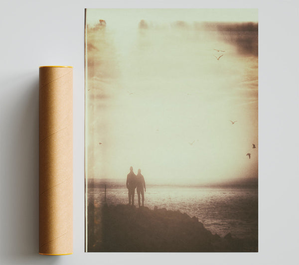 Golden Hour Silhouettes Print