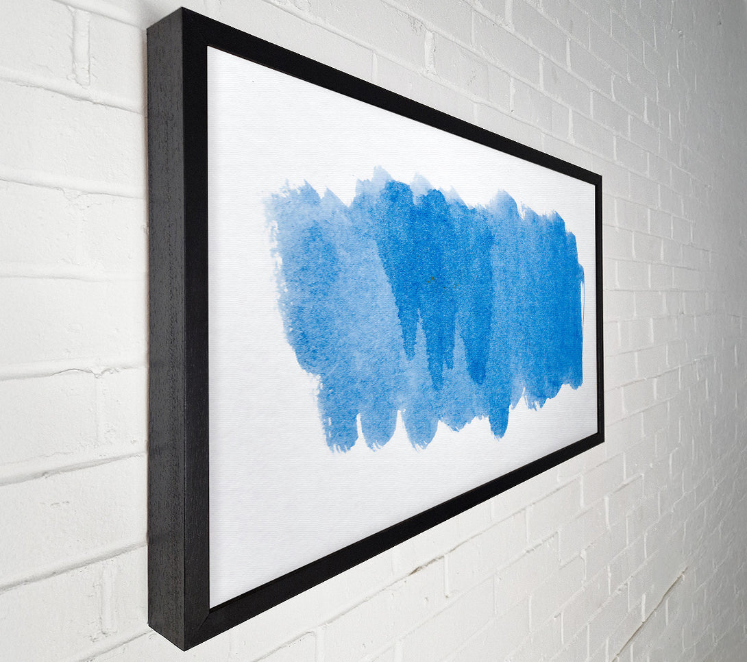  A Canvas Print of Azure Watercolor Dreams Canvas Wall Art