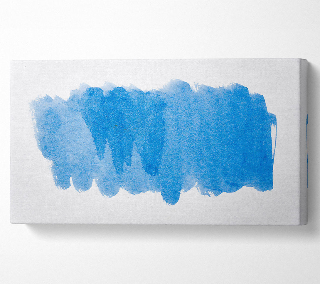  A Canvas Print of Azure Watercolor Dreams Canvas Wall Art