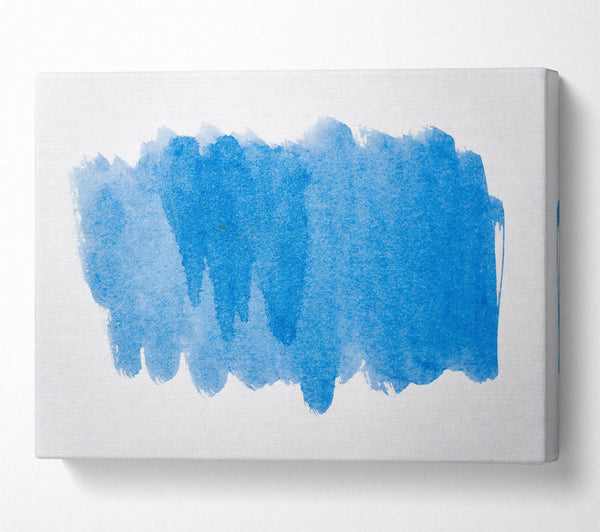  A Canvas Print of Azure Watercolor Dreams Canvas Wall Art