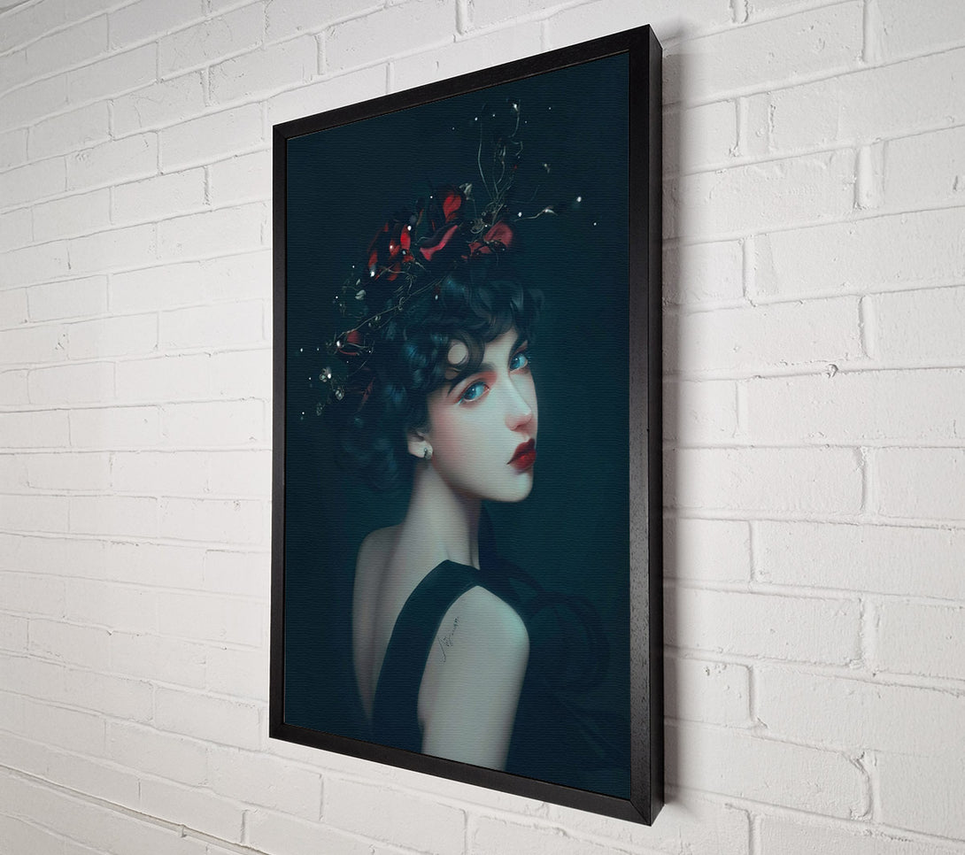  A Canvas Print of Dark Beauty Canvas Print