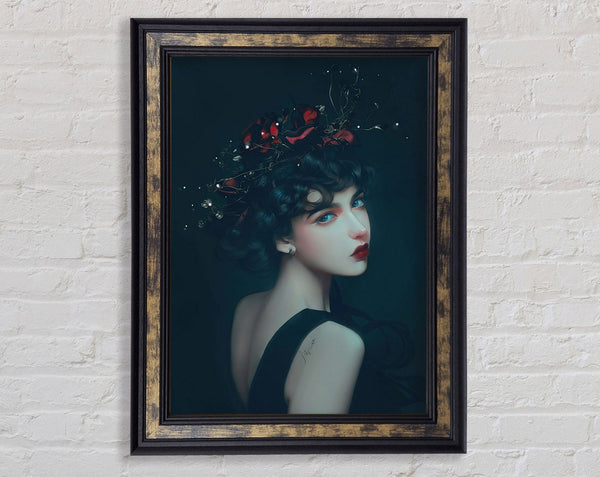 Dark Beauty Framed Print