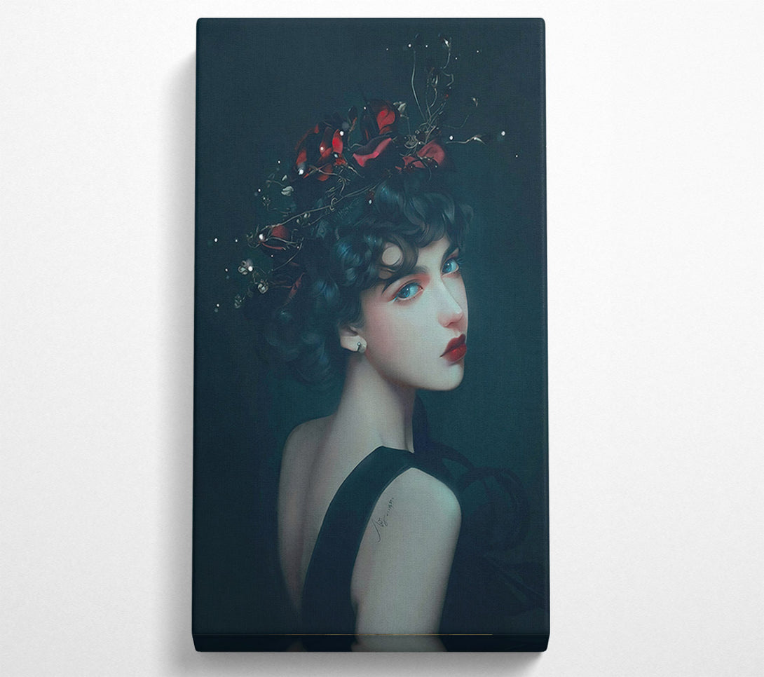  A Canvas Print of Dark Beauty Canvas Print