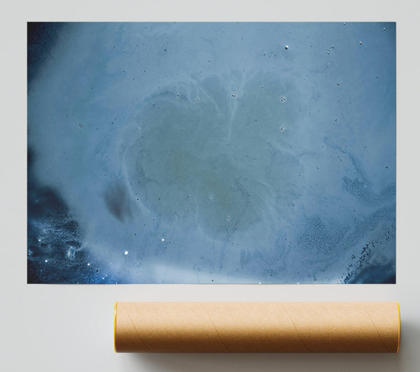 Azure Swirl Dreams Giclee Print