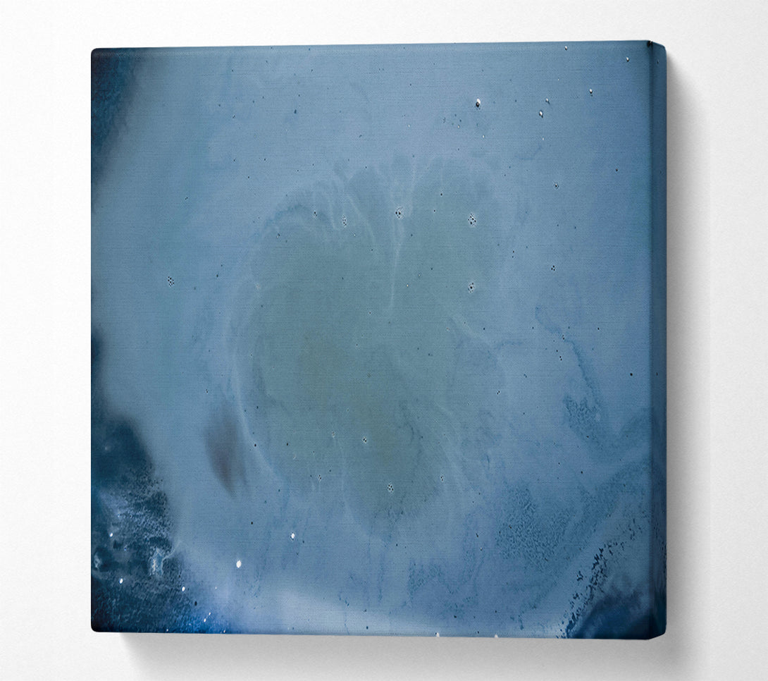  A Canvas Print of Azure Swirl Dreams Canvas Art