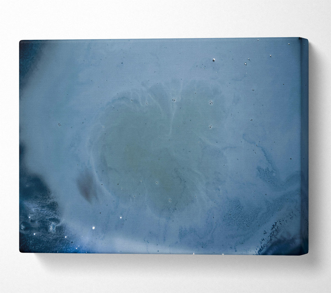  A Canvas Print of Azure Swirl Dreams Canvas Art
