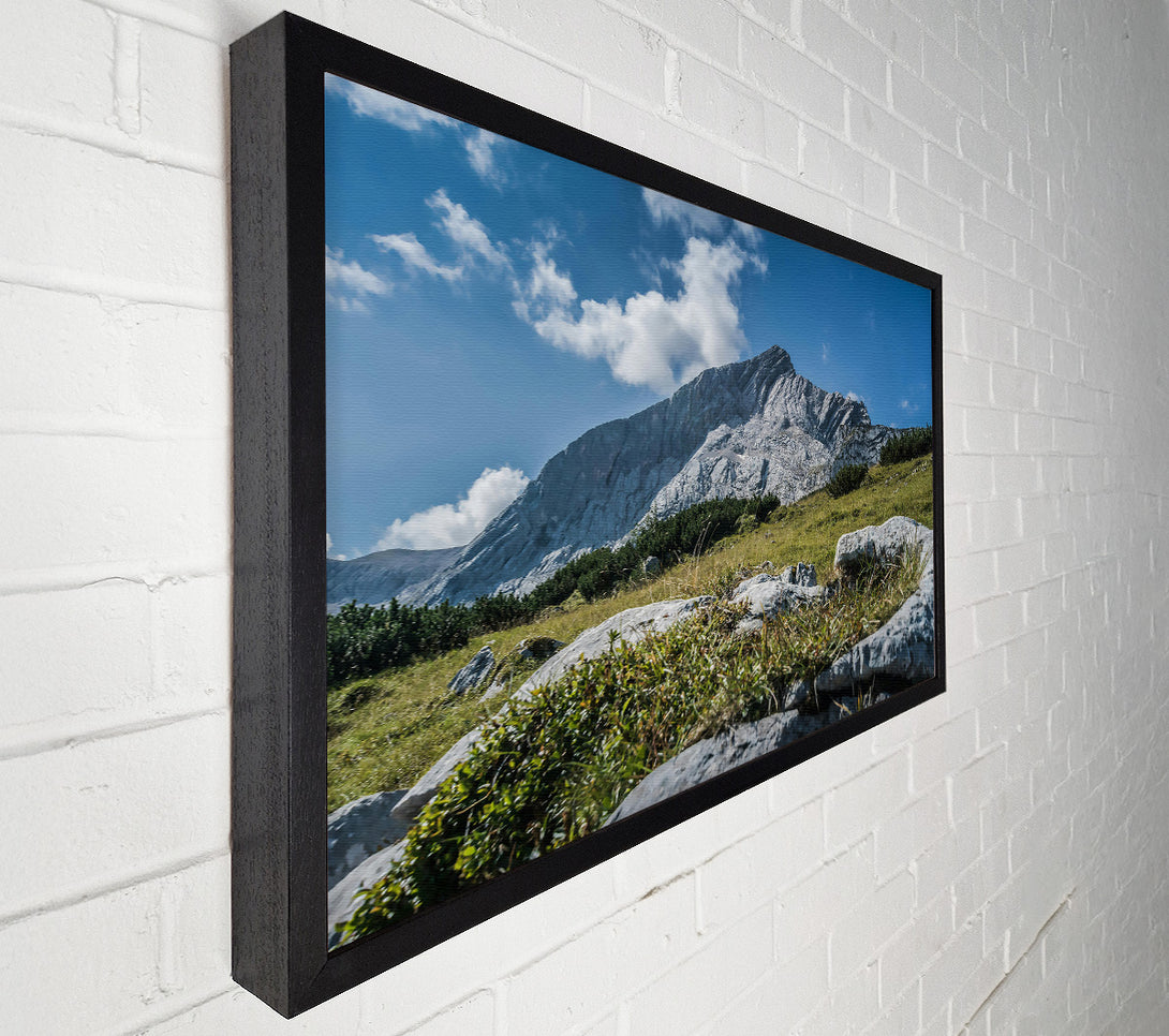  A Canvas Print of Grey Mountain Peak Canvas Art