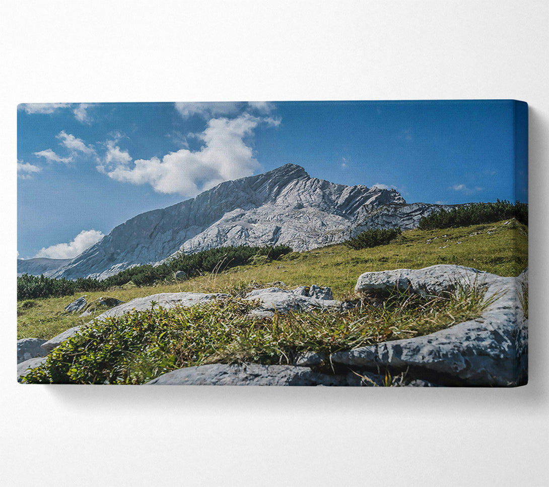  A Canvas Print of Grey Mountain Peak Canvas Art