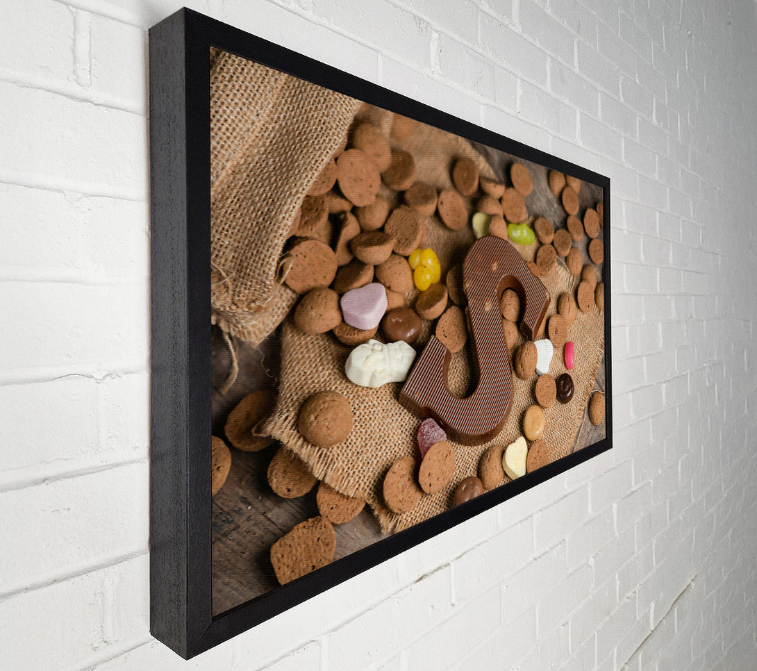  A Canvas Print of Brown Chocolate Surprise Canvas Wall Art