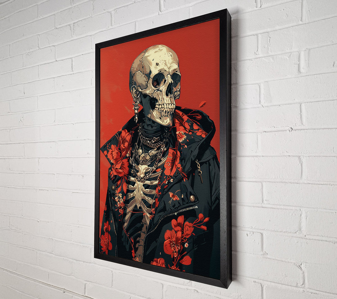  A Canvas Print of Death Jewelry Canvas Wall Art