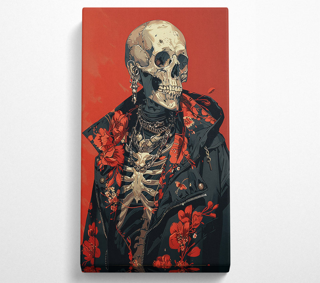  A Canvas Print of Death Jewelry Canvas Wall Art
