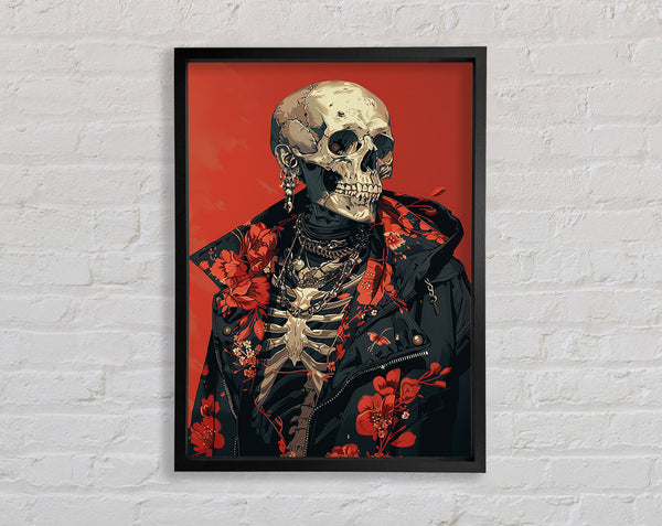 Death Jewelry Framed Print