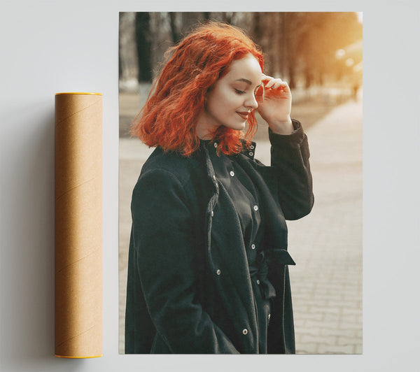 Ginger In The City Print