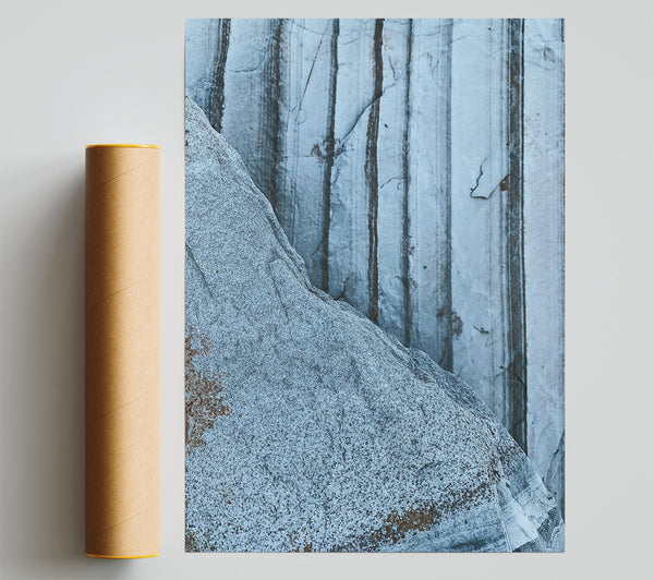 The Blue Striations Giclee Print