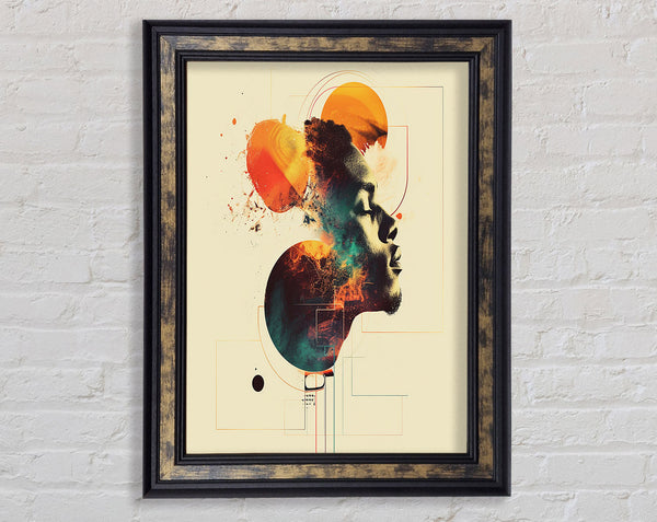 Deep In Thought Framed Print