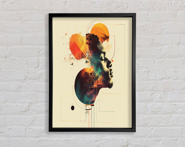 Deep In Thought Framed Print