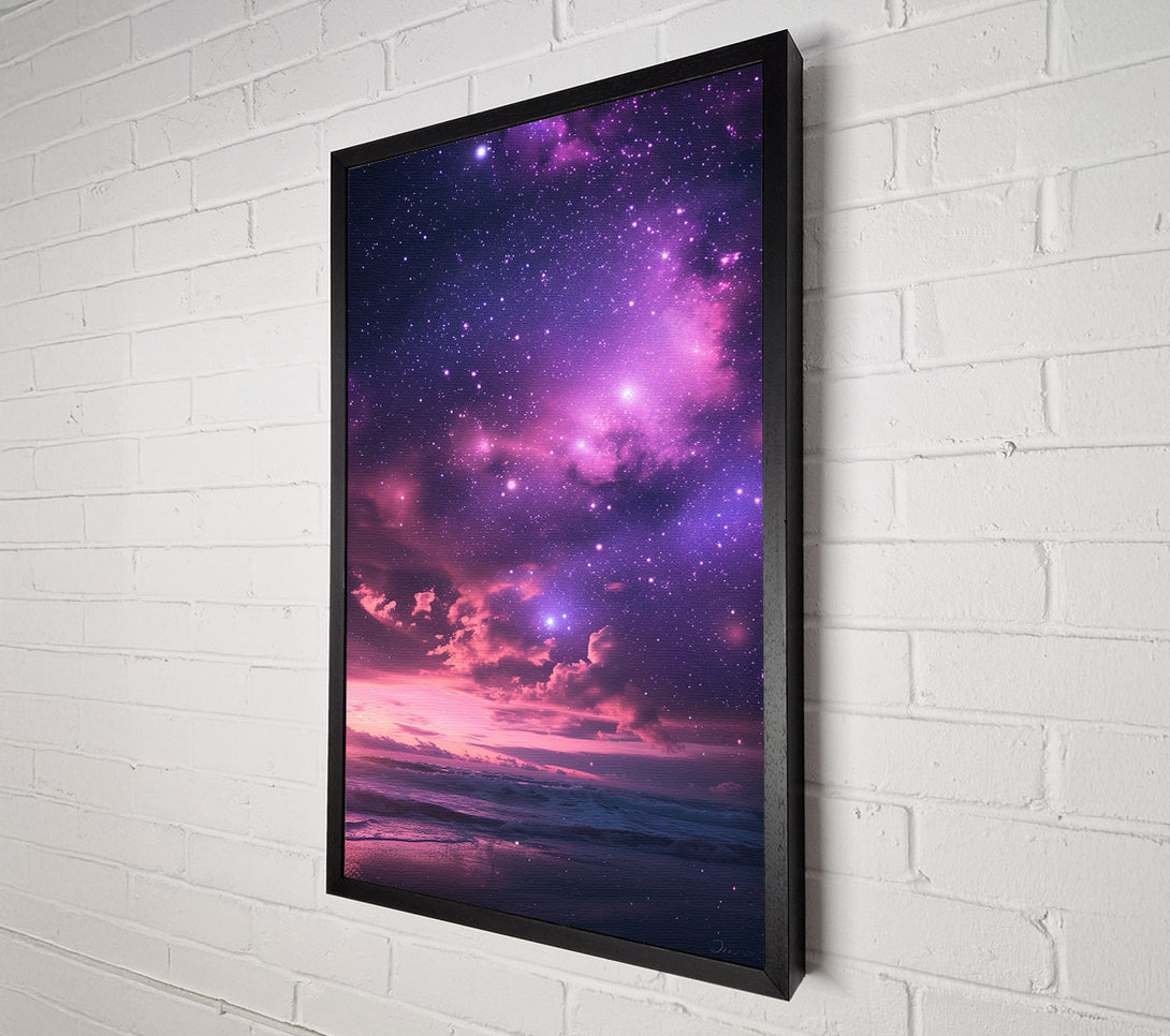  A Canvas Print of Deep Universe Sky Canvas Print