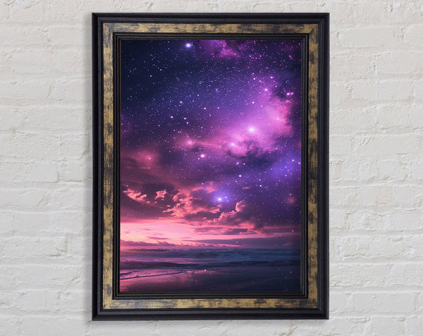 Deep Universe Sky Framed Print