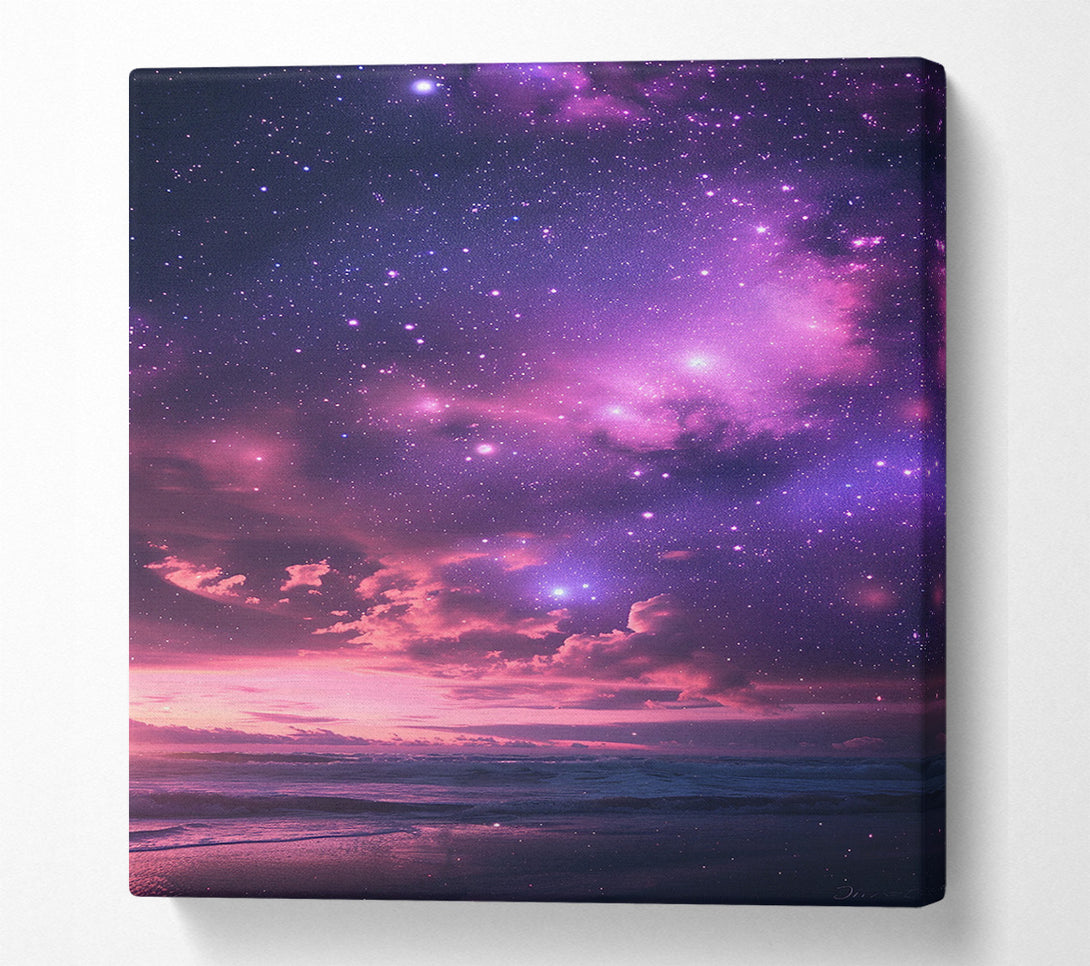  A Canvas Print of Deep Universe Sky Canvas Print