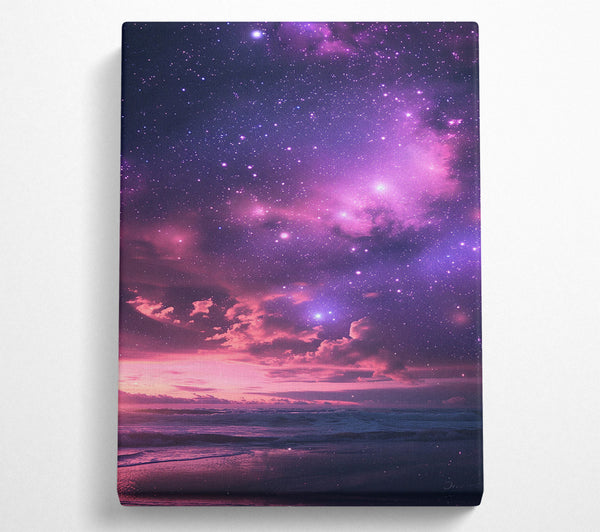  A Canvas Print of Deep Universe Sky Canvas Print