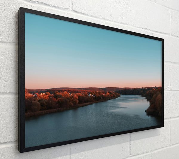 Blue River Sunset
