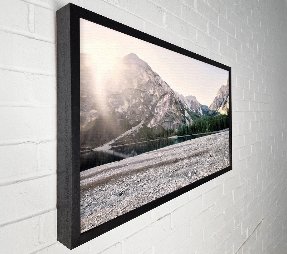  A Canvas Print of Blue Mountain Reflections Canvas Wall Art
