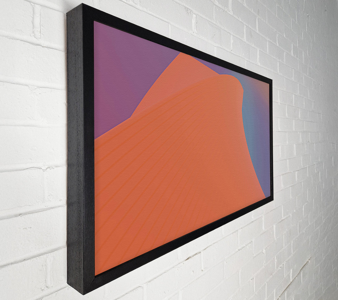  A Canvas Print of The Coral Curve Canvas Art