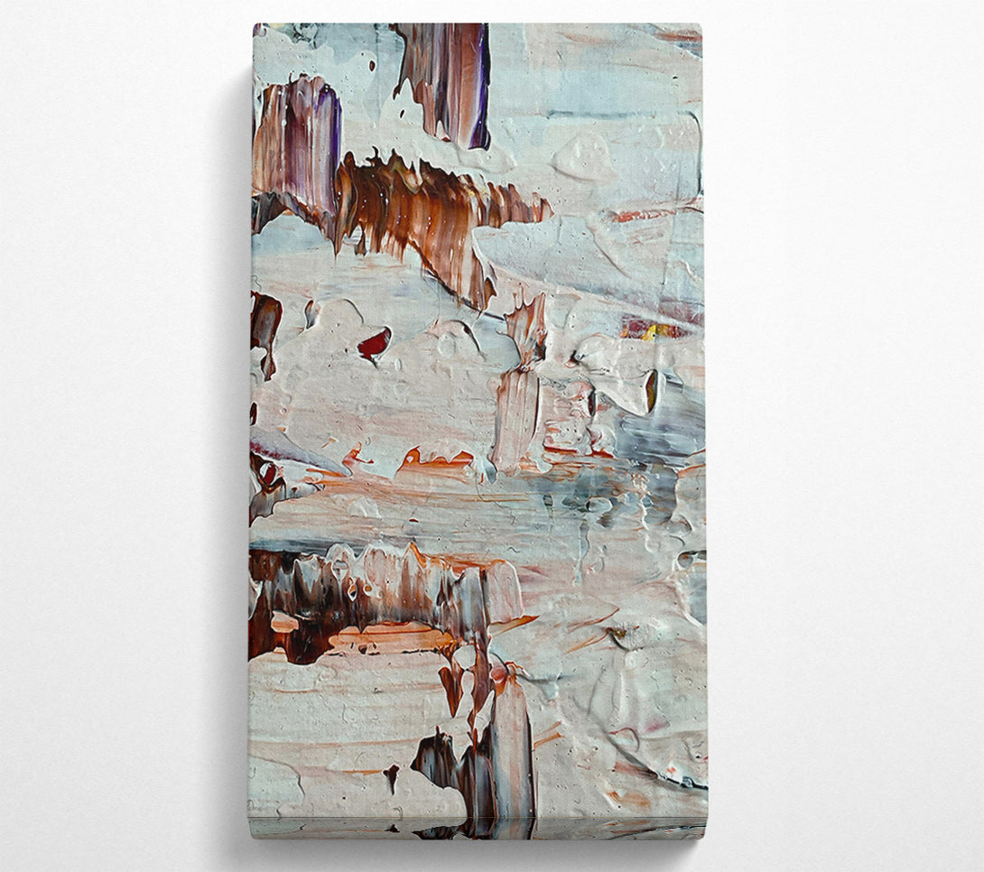  A Canvas Print of Silver And Rust Landscape Canvas Print