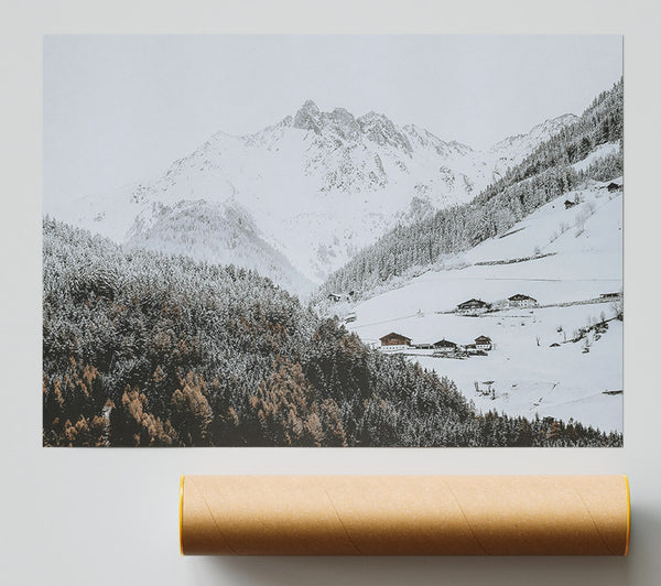 White Mountain Valley Poster