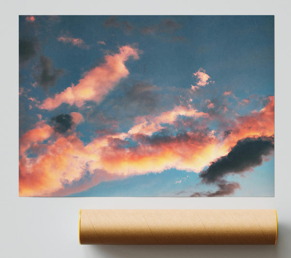 Orange Cloud Dreams Print