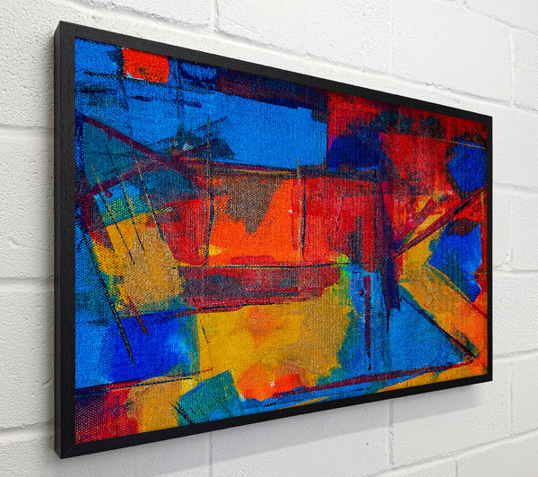 Blue Abstract Canvas