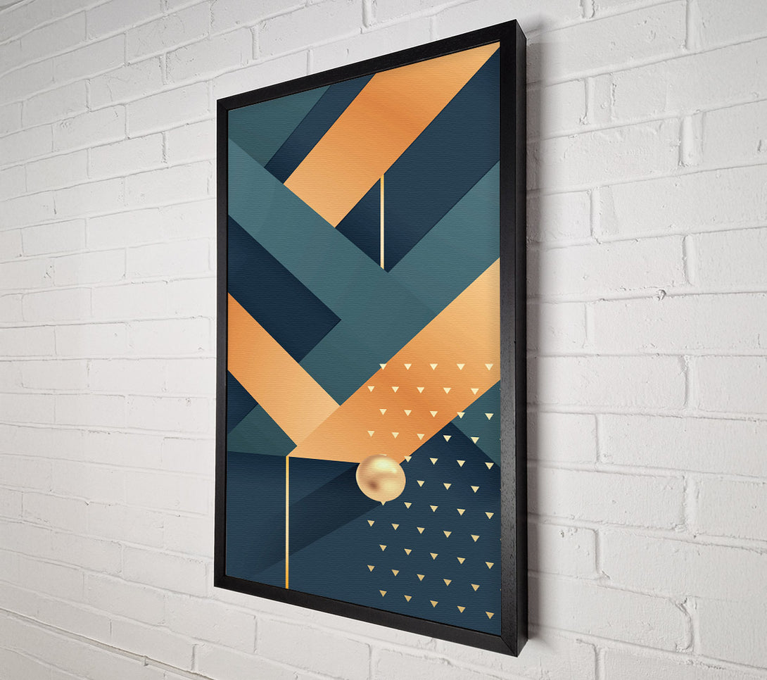  A Canvas Print of Diagonal Lines Canvas Art