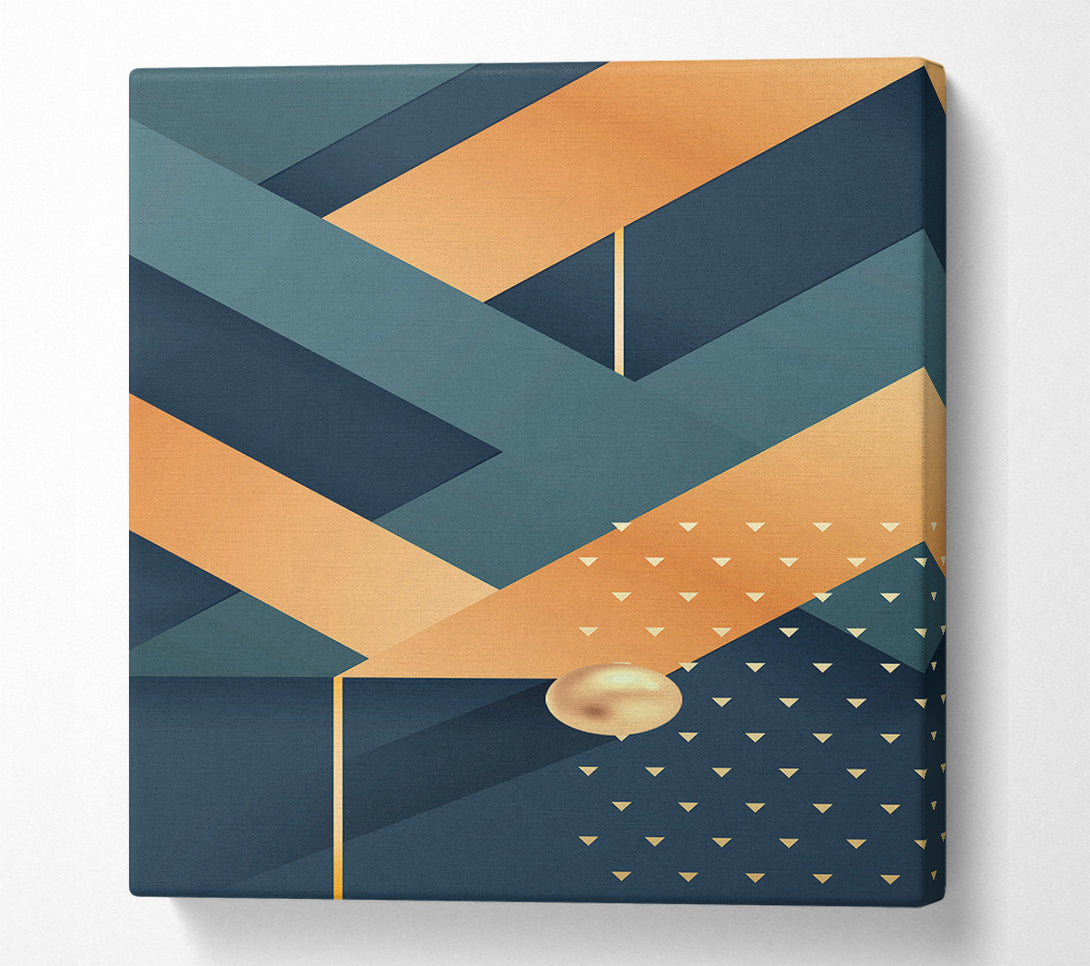  A Canvas Print of Diagonal Lines Canvas Art