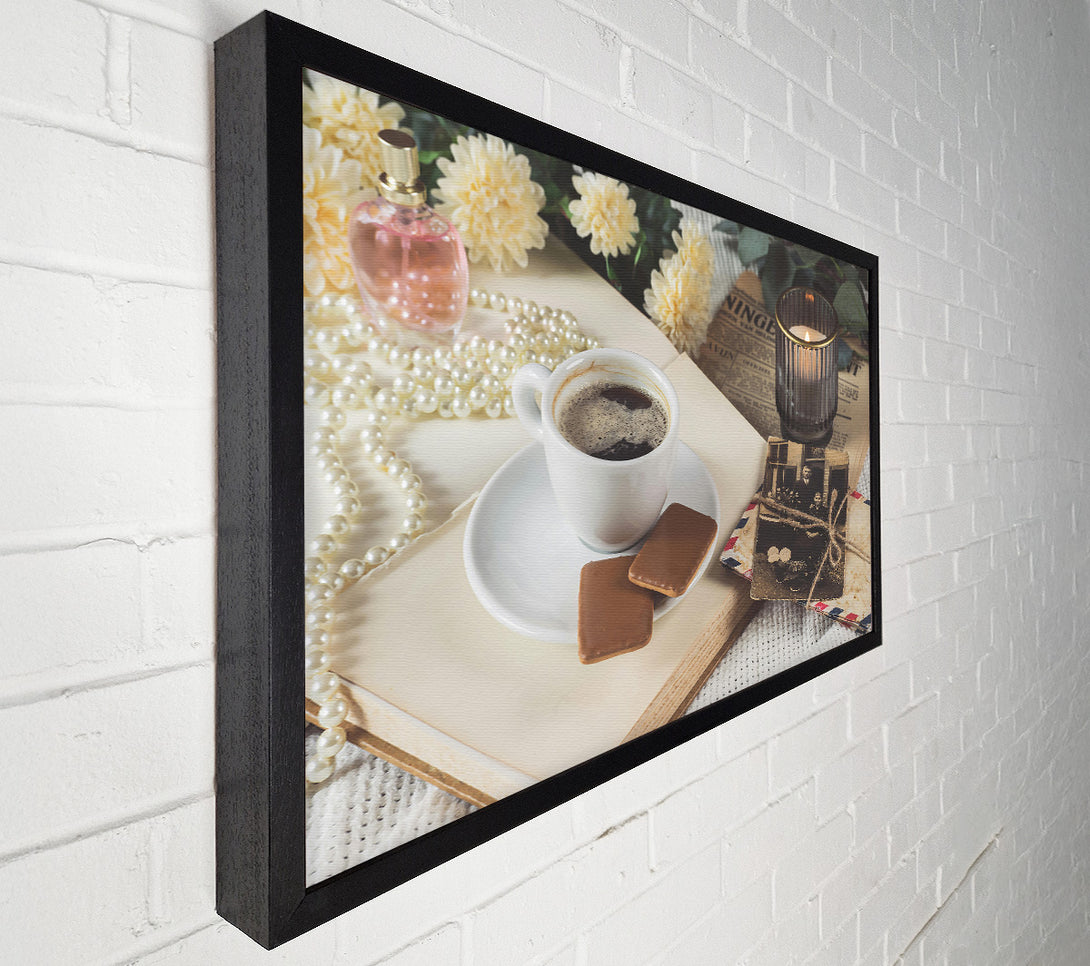  A Canvas Print of Warm Brown Memories Canvas Wall Art