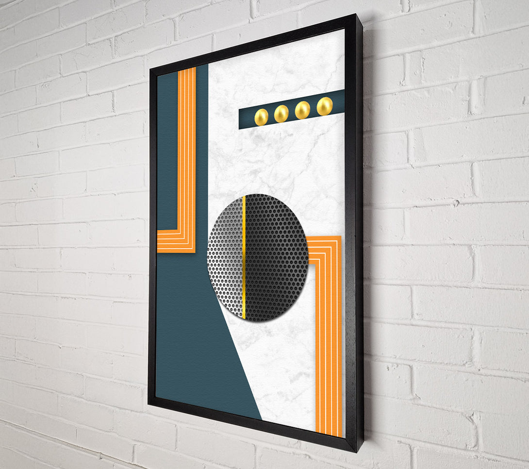  A Canvas Print of Different Shapes (1) Canvas Art