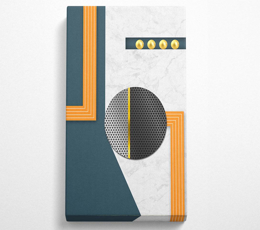  A Canvas Print of Different Shapes (1) Canvas Art