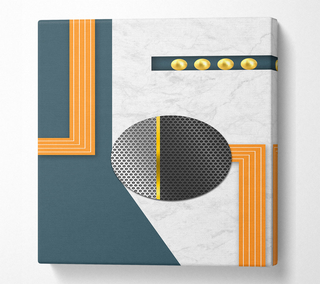  A Canvas Print of Different Shapes (1) Canvas Art