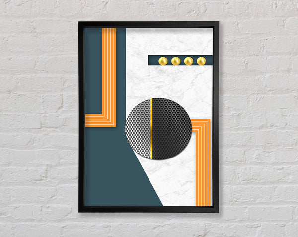 Different Shapes (1) Framed Print