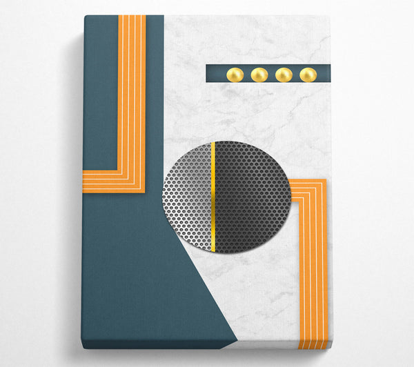  A Canvas Print of Different Shapes (1) Canvas Art