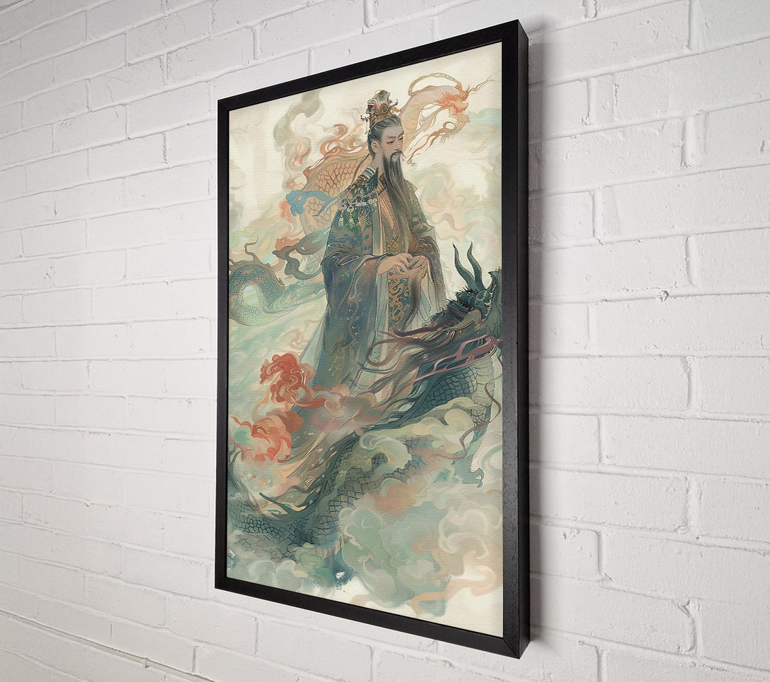  A Canvas Print of Jade Emperor'S Ascent Canvas Wall Art