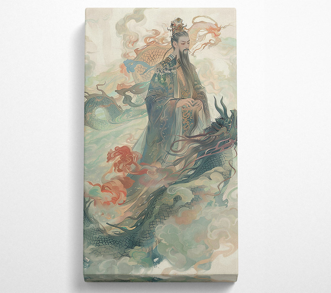  A Canvas Print of Jade Emperor'S Ascent Canvas Wall Art