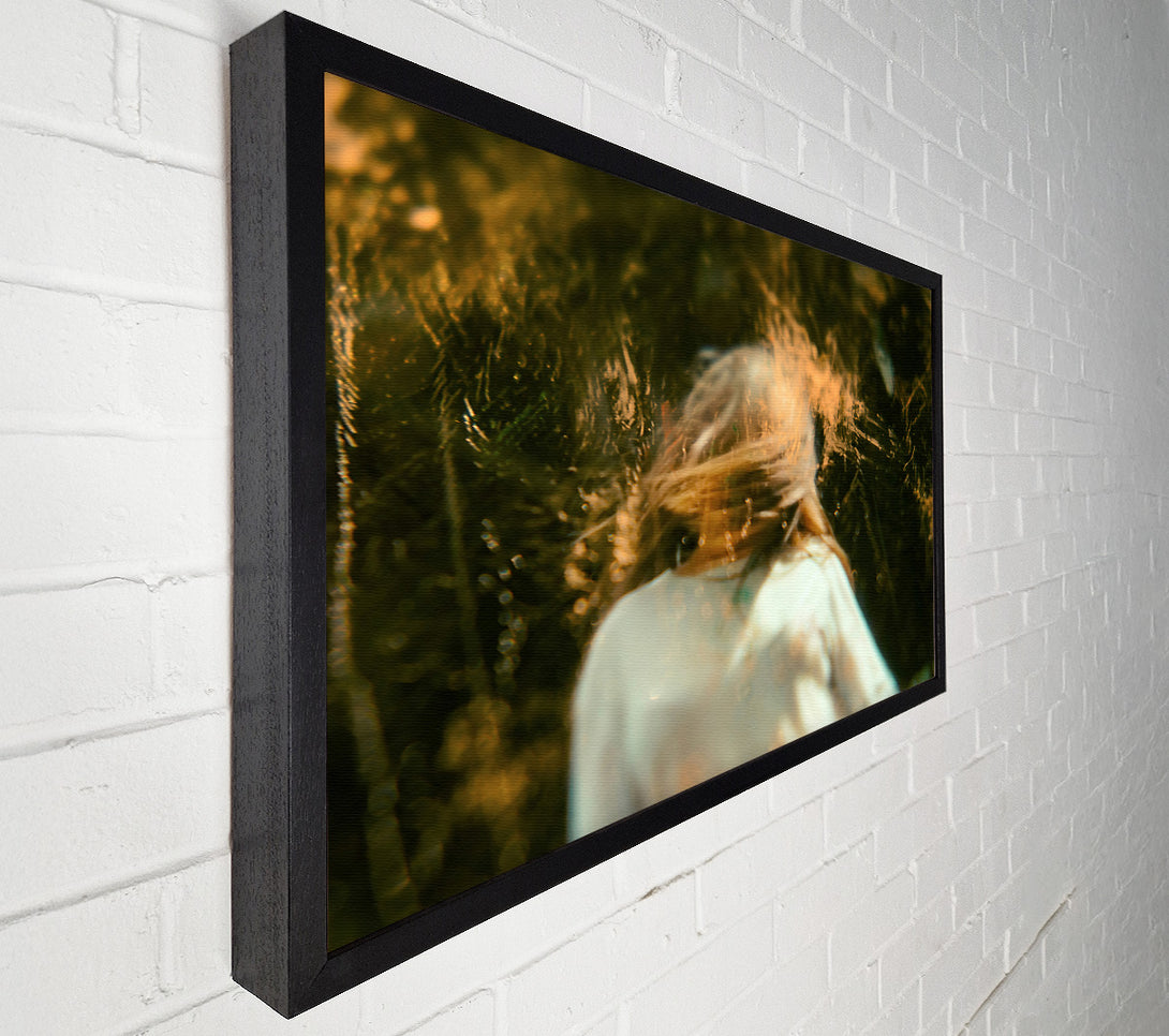  A Canvas Print of Golden Underwater Dreams Canvas Print