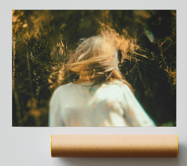 Golden Underwater Dreams Print
