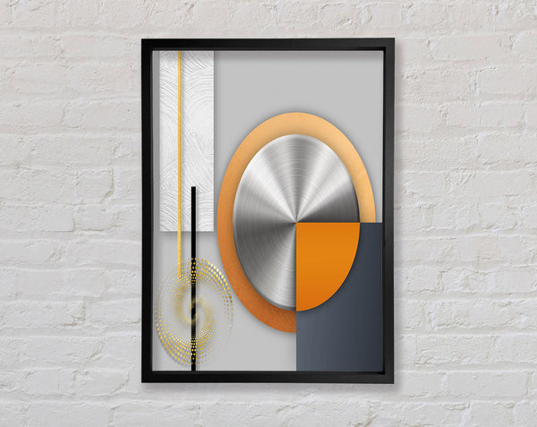 Different Shapes Framed Print