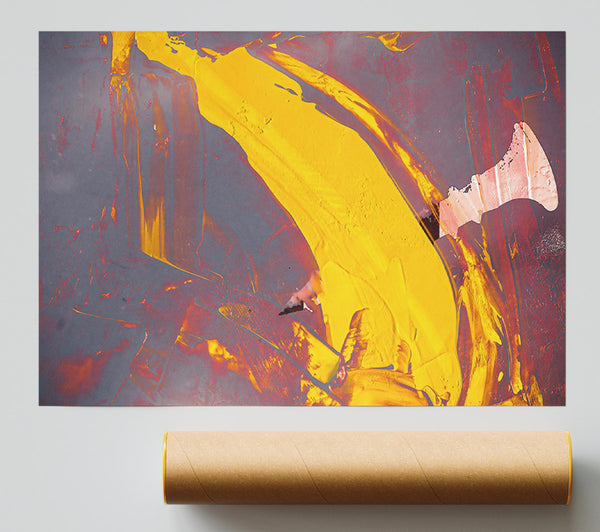 Sunlit Yellow Flow Giclee Print